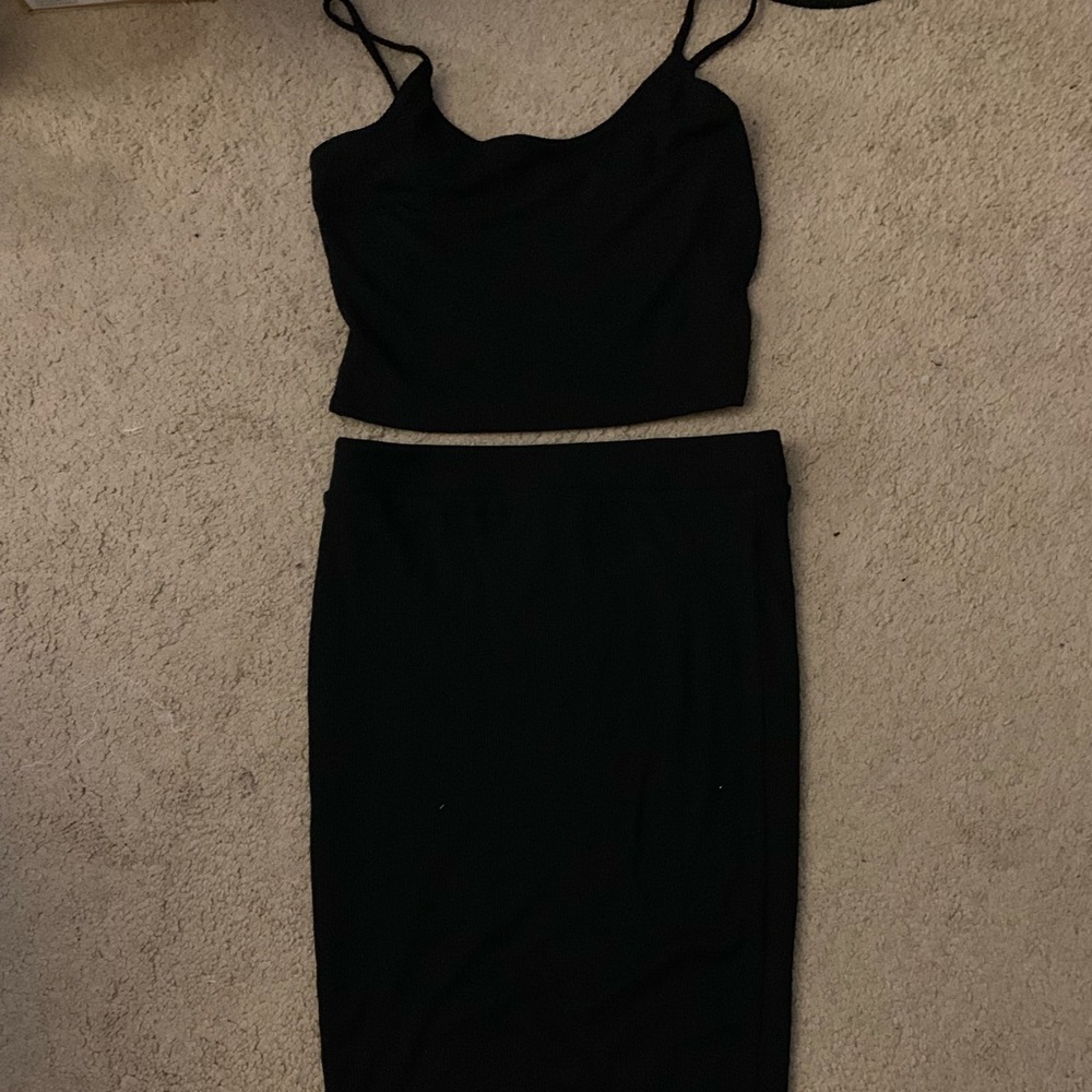 Black two piece